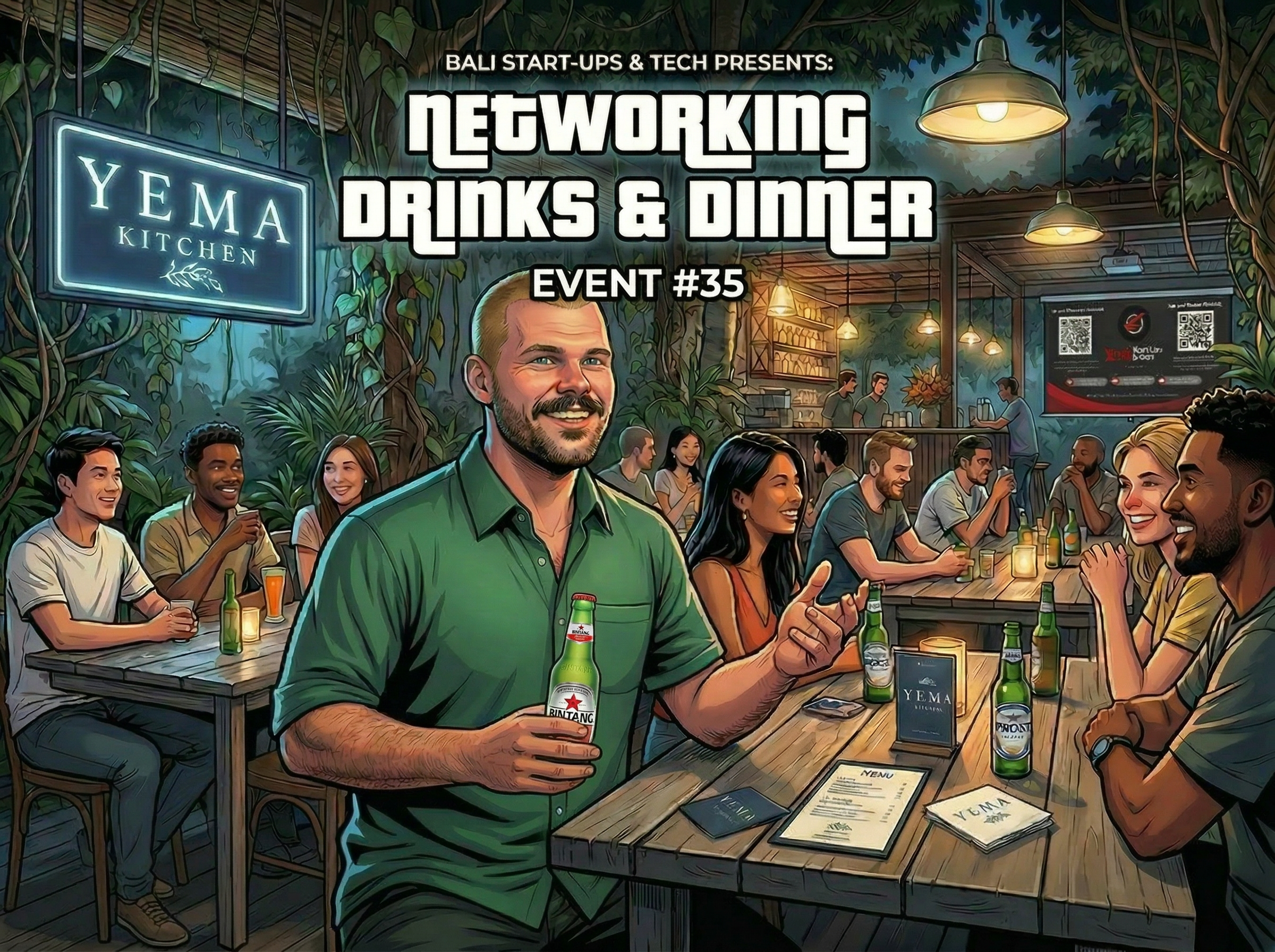 Bali Startup and Tech Networking Drinks & Dinner - Canggu #39