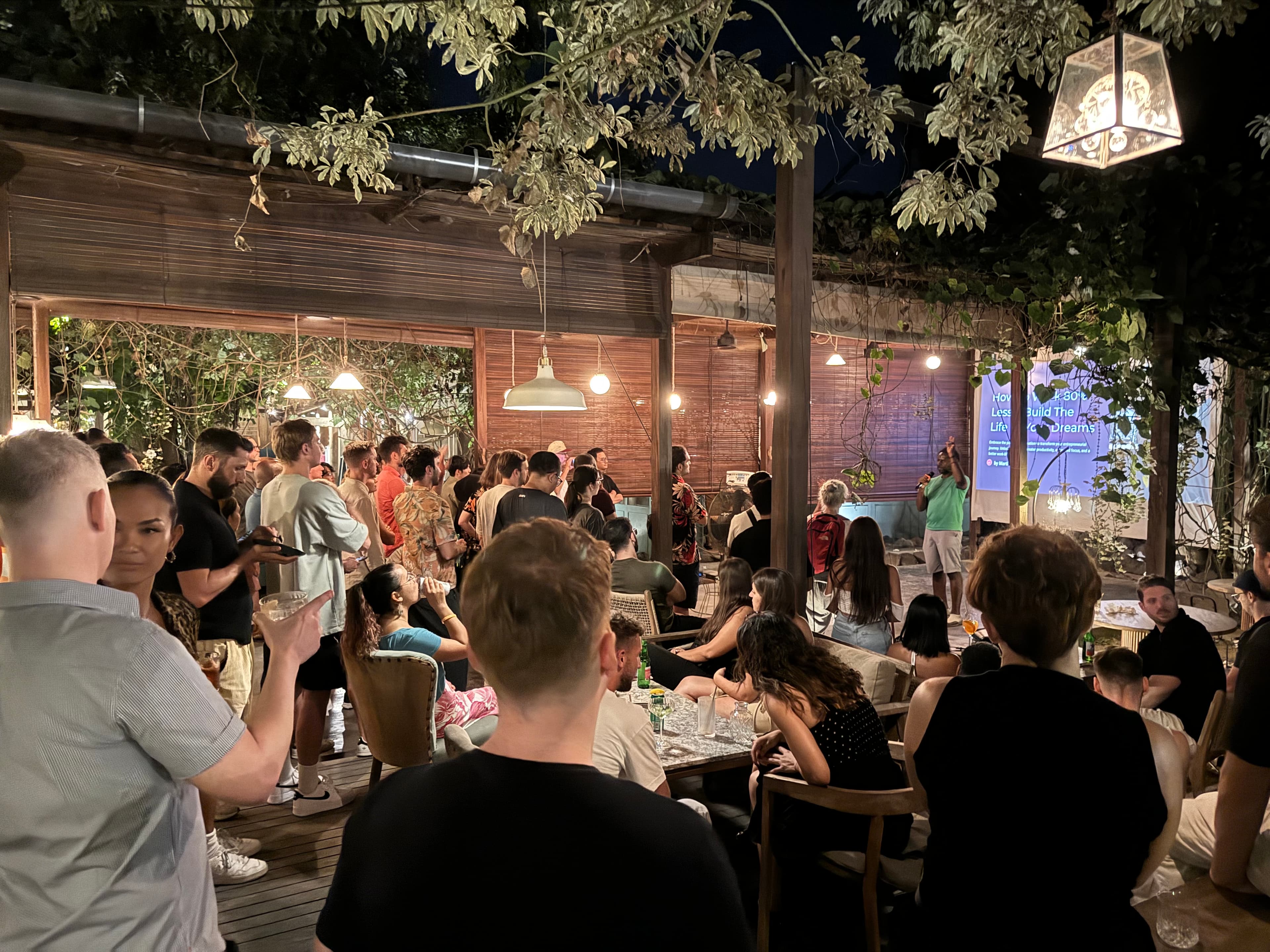 BSTC event at tropical venue in Bali