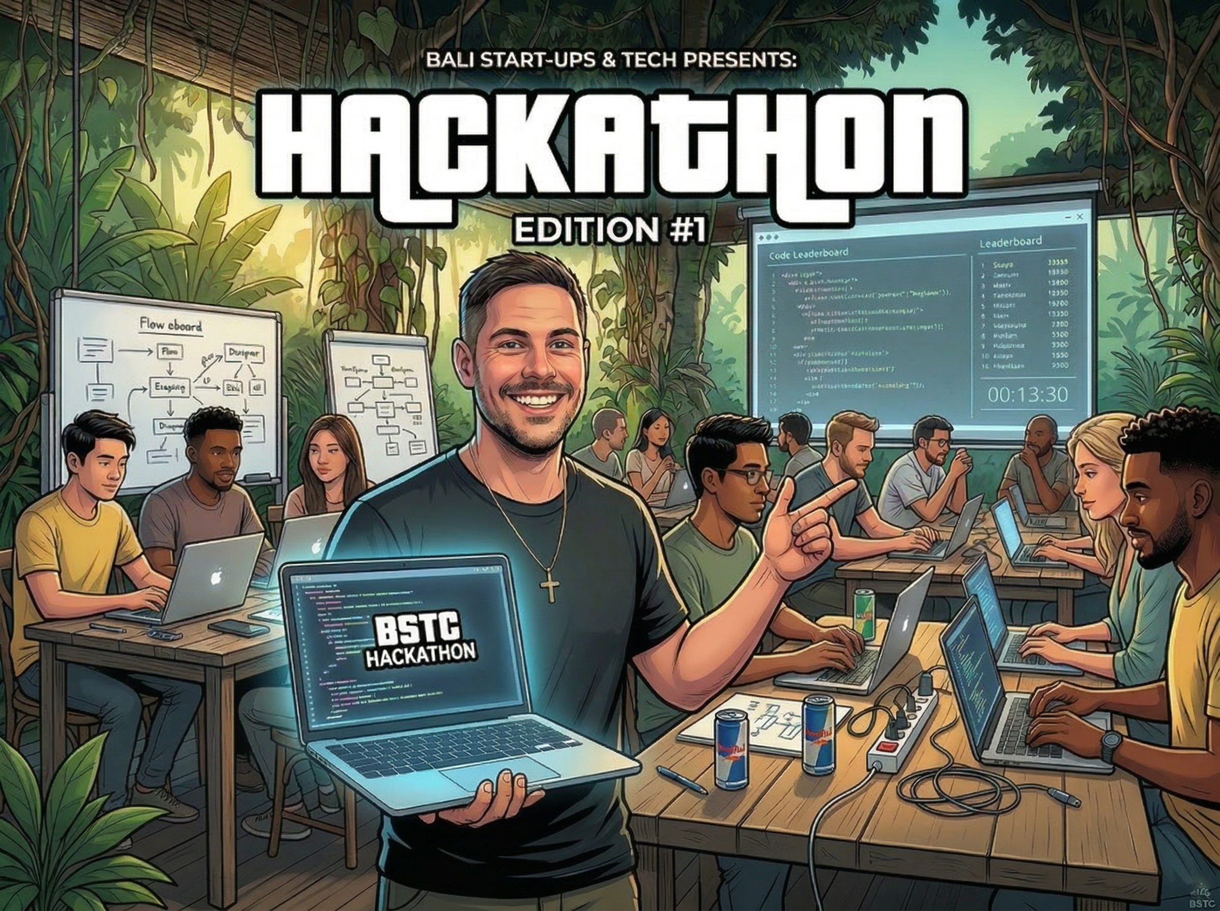 Hackathon One Mount BSTC Hackathon Edition #1: Build Something Real in One Day | Bali | BSTC